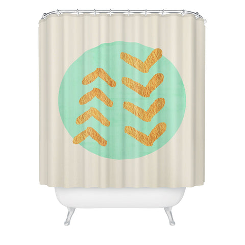 Allyson Johnson This love is forever Shower Curtain