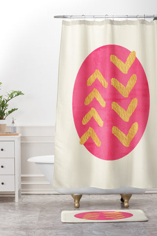 Allyson Johnson This love of mine Shower Curtain And Mat