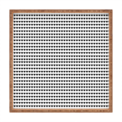Allyson Johnson Tiny Little Hearts Square Tray