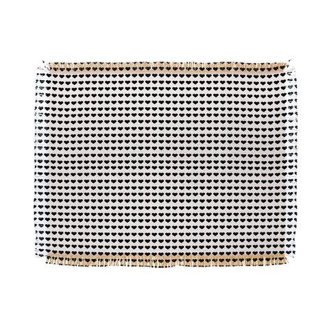 Allyson Johnson Tiny Little Hearts Throw Blanket