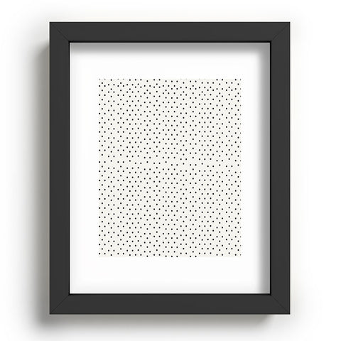 Allyson Johnson Tiny Polka Dots Recessed Framing Rectangle