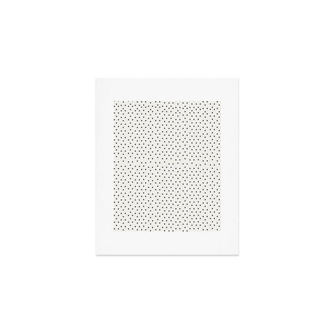 Allyson Johnson Tiny Polka Dots Art Print