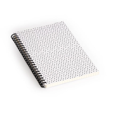 Allyson Johnson Tiny Polka Dots Spiral Notebook