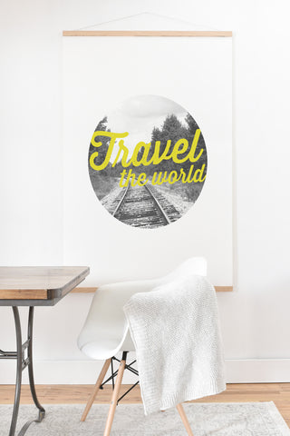 Allyson Johnson Travel The World Art Print And Hanger