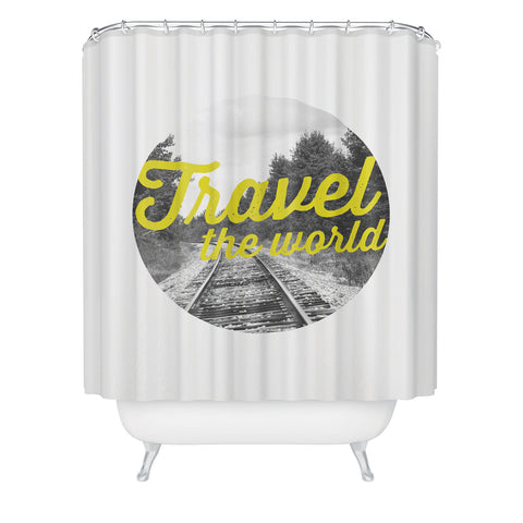 Allyson Johnson Travel The World Shower Curtain