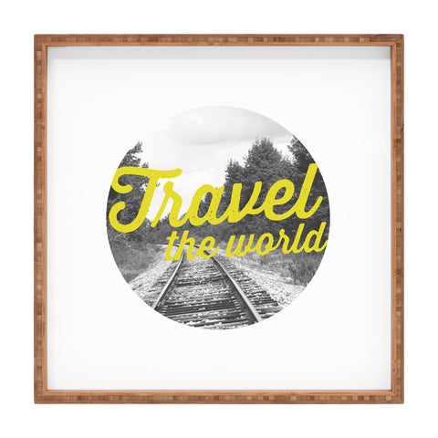 Allyson Johnson Travel The World Square Tray