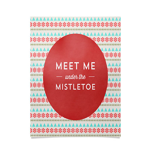 Allyson Johnson Under The Mistletoe Poster