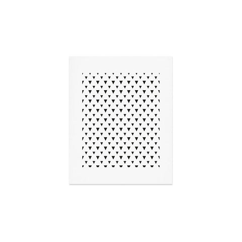 Allyson Johnson Upside Down Triangles Art Print