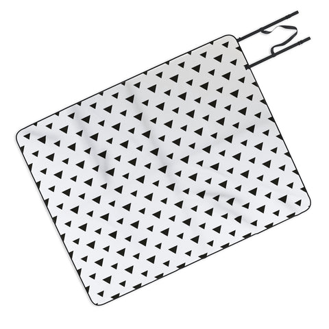 Allyson Johnson Upside Down Triangles Picnic Blanket