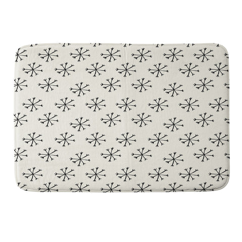 Allyson Johnson Very Snowy Memory Foam Bath Mat
