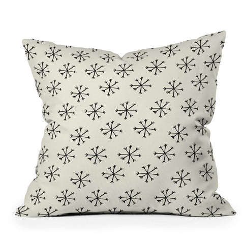 Allyson Johnson Very Snowy Throw Pillow