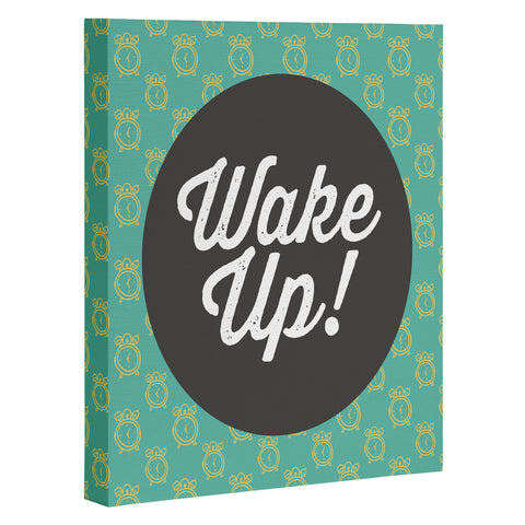 Allyson Johnson Wakey Wakey Art Canvas
