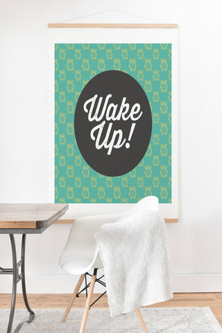Allyson Johnson Wakey Wakey Art Print And Hanger
