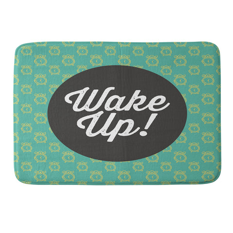 Allyson Johnson Wakey Wakey Memory Foam Bath Mat