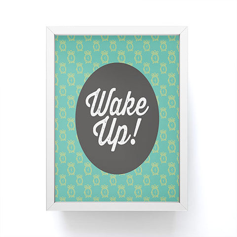 Allyson Johnson Wakey Wakey Framed Mini Art Print