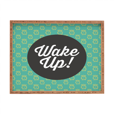 Allyson Johnson Wakey Wakey Rectangular Tray