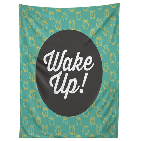 Allyson Johnson Wakey Wakey Tapestry