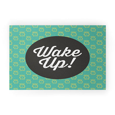 Allyson Johnson Wakey Wakey Welcome Mat