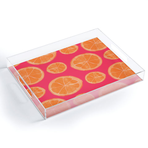 Allyson Johnson What rhymes with orange Acrylic Tray