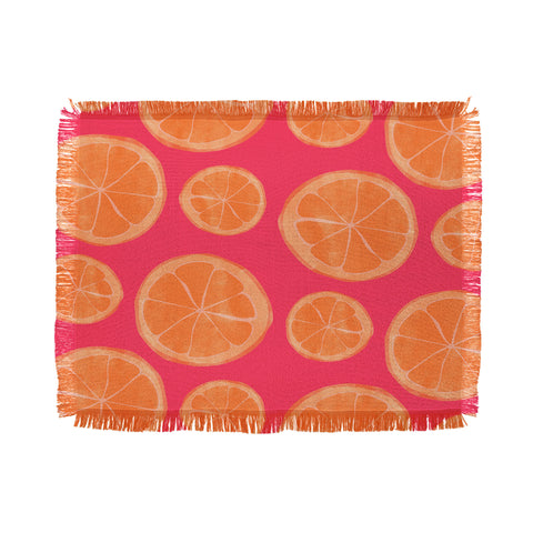 Allyson Johnson What rhymes with orange Throw Blanket