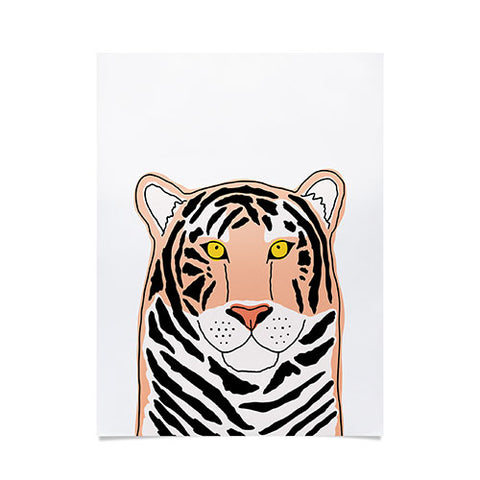 Allyson Johnson Wild Tiger Poster