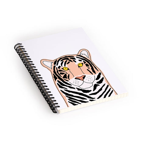 Allyson Johnson Wild Tiger Spiral Notebook