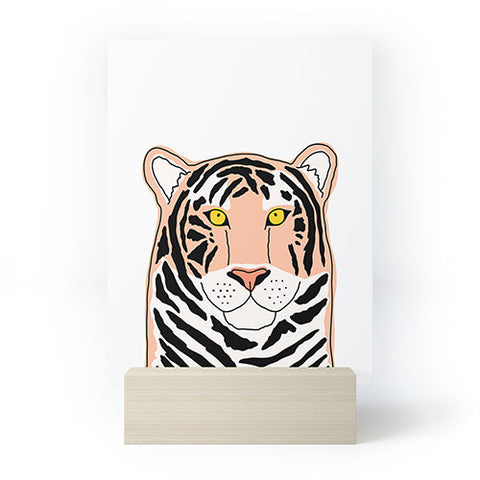 Allyson Johnson Wild Tiger Mini Art Print