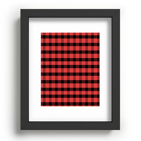 Allyson Johnson Winter Plaid Recessed Framing Rectangle