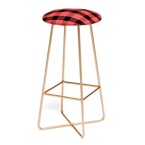 Allyson Johnson Winter Plaid Bar Stool