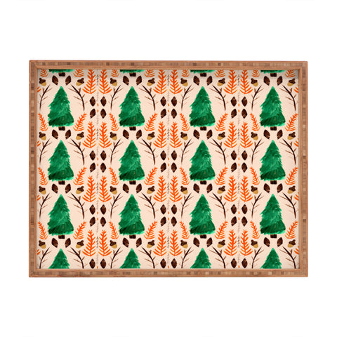 Allyson Johnson Woodsy Rectangular Tray