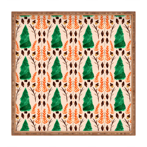 Allyson Johnson Woodsy Square Tray