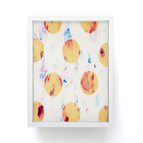 Allyson Johnson Yellow Dreamin Framed Mini Art Print