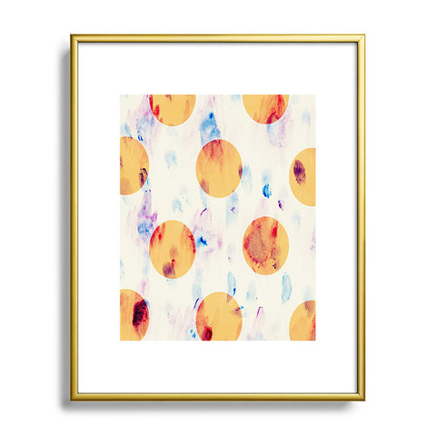 Allyson Johnson Yellow Dreamin Metal Framed Art Print