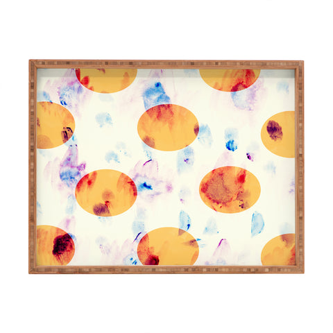 Allyson Johnson Yellow Dreamin Rectangular Tray