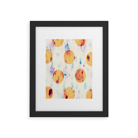 Allyson Johnson Yellow Dreamin Framed Art Print