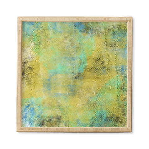 Allyson Johnson Yellow Paint Framed Wall Art