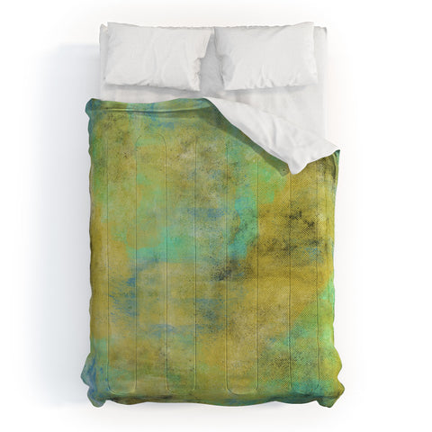 Allyson Johnson Yellow Paint Comforter