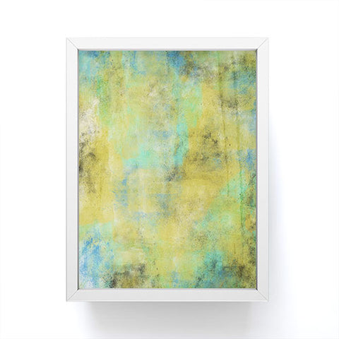 Allyson Johnson Yellow Paint Framed Mini Art Print
