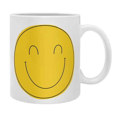 Allyson Johnson Yellow smiley face Coffee Mug