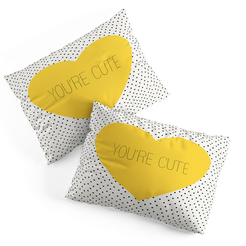 Allyson Johnson You Are Cute Pillow Shams