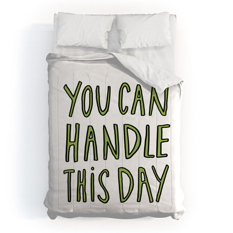 Allyson Johnson You can handle this day Comforter