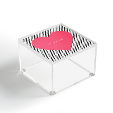 Allyson Johnson You Have My Heart Acrylic Box