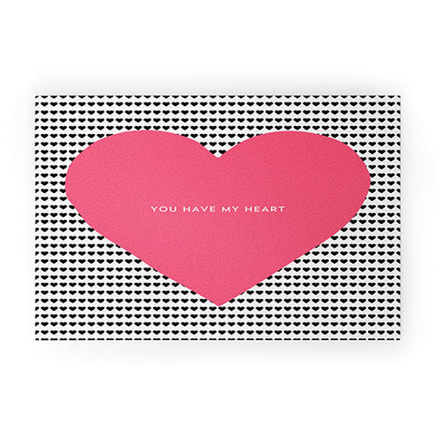 Allyson Johnson You Have My Heart Welcome Mat