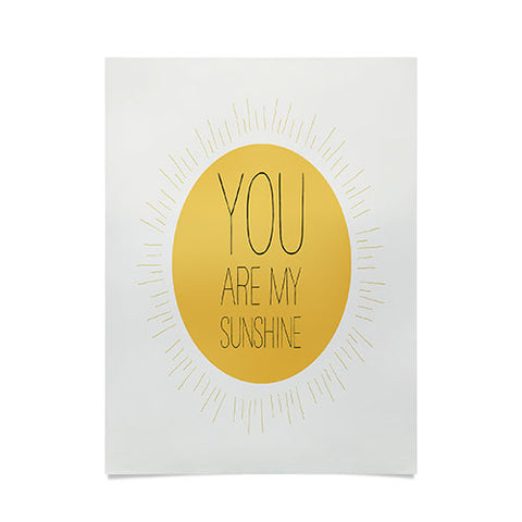Allyson Johnson You Really Are My Sunshine Poster
