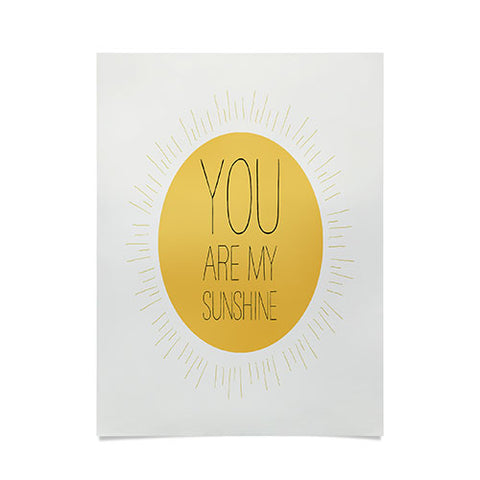 Allyson Johnson You Really Are My Sunshine Poster