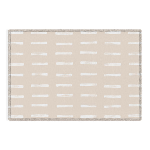 almostmakesperfect dash blush Outdoor Rug