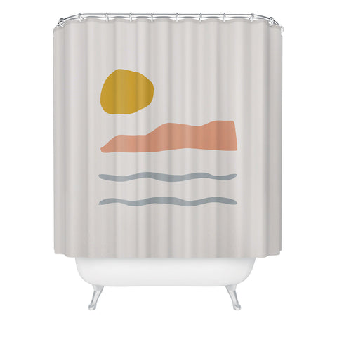 almostmakesperfect island 2 Shower Curtain