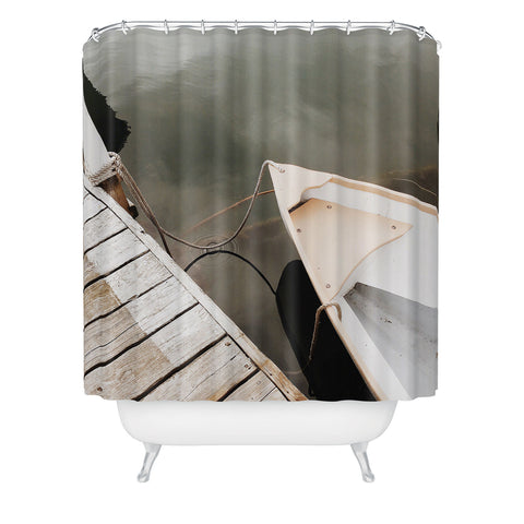 almostmakesperfect kayak Shower Curtain