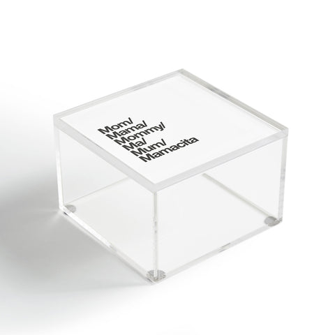 almostmakesperfect mamacita Acrylic Box