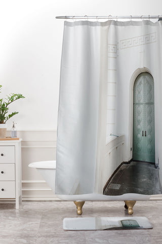 almostmakesperfect observatory Shower Curtain And Mat